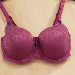 Chantelle lightly lined Purple  Bra 30F(DDD)